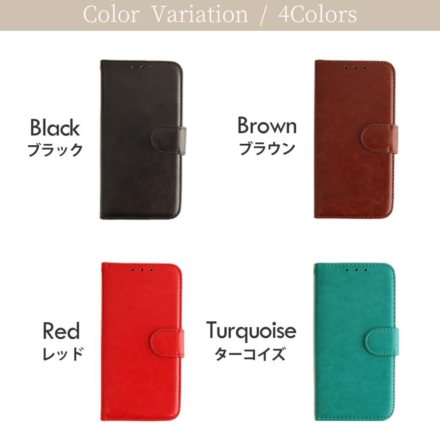 iPhone スマホケース 手帳型 ベルトなし スマホ ケース PUレザー 手帳