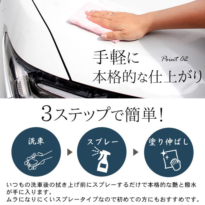 洗車 コーティング おすすめ 車 シャインシールド 200ml | 超撥水 コーティング 撥水コート 撥水スプレー ガラス系 コーティング剤 洗車用品 便利 最強 ワックス｜pit-life｜10