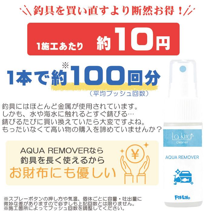 釣具 サビ落とし 赤サビ除去 塩害対策 錆落としスプレー リール フック 釣り針 プライヤー対応 強力 簡単施工 ステンレス対応 30ml | Pit-Life | 09
