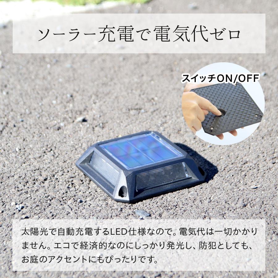 駐車場 ソーラーライト 耐荷重 屋外 防水 埋め込み 地面設置 車対応