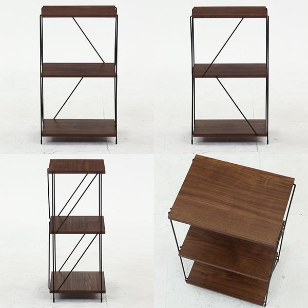 ラック 棚 収納 本棚 収納棚 北欧 おしゃれ ウォールシェルフ オープン