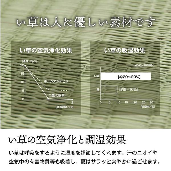 い草 ラグ 6畳 おしゃれ 市松模様 格子柄 国産 九州産 日本製 和風 モダン 夏用ラグ いぐさ 抗菌 防臭 ござ 上敷き  江戸間 6畳 約352×261cm | ブランド登録なし | 07