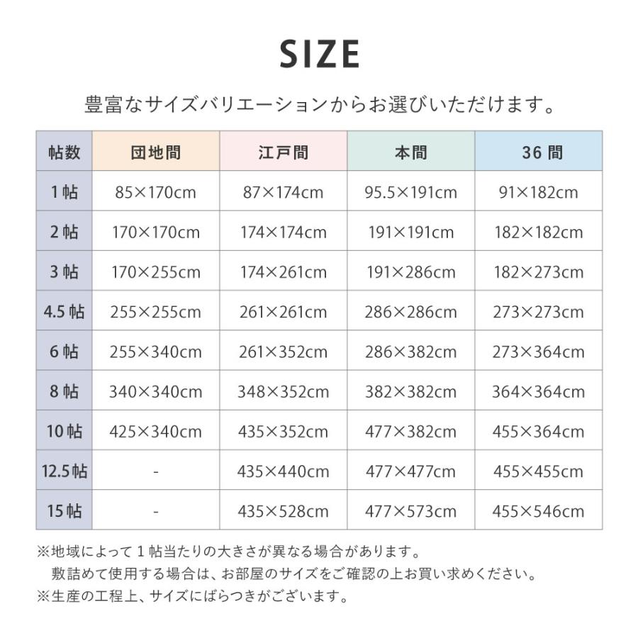 ラグ い草風 ござ 洗える 夏 カーペット 4.5畳 4.5帖 上敷き 日本製 おしゃれ PP ダイニングラグ ペット ラグ 北欧風 和風 夏物 本間 4.5畳 約286×286cm_16