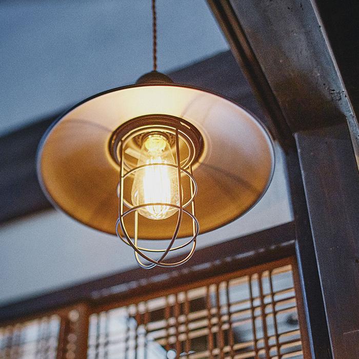 ペンダントライト 照明 吊り下げ エジソン電球 カフェ 西海岸 男前