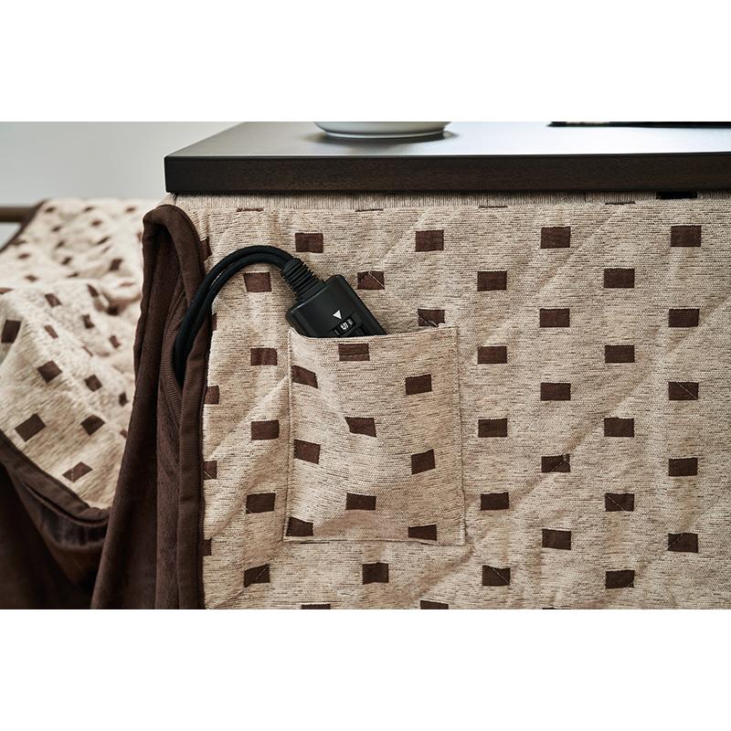 ハイタイプ こたつ布団 90×90 高脚用 ハイタイプコタツ布団 正方形