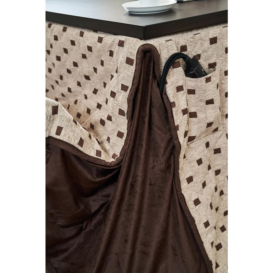 ハイタイプ こたつ布団 105×80 高脚用 ハイタイプコタツ布団 長方形