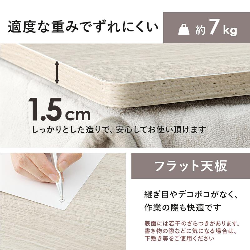 こたつ天板 80 正方形 こたつ天板のみ こたつテーブル 天板 80角
