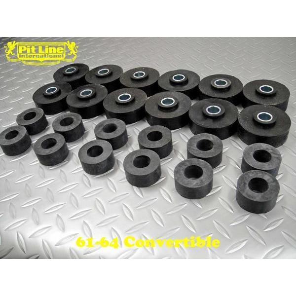 61-64 インパラ コンバーチブル ボディーマウントブッシュSET シボレー