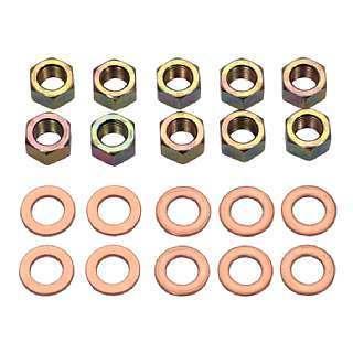 インパラ！58～64 ！デフハウジングナット＆ワッシャーセット！Chrome 58〜64 インパラ デフ ナット＆ワッシャー ベルエア デフ シボレー