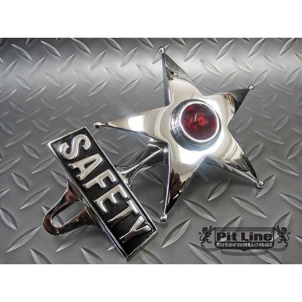 セーフティースター クローム新品レッド☆インパラ ブロアム シボレー