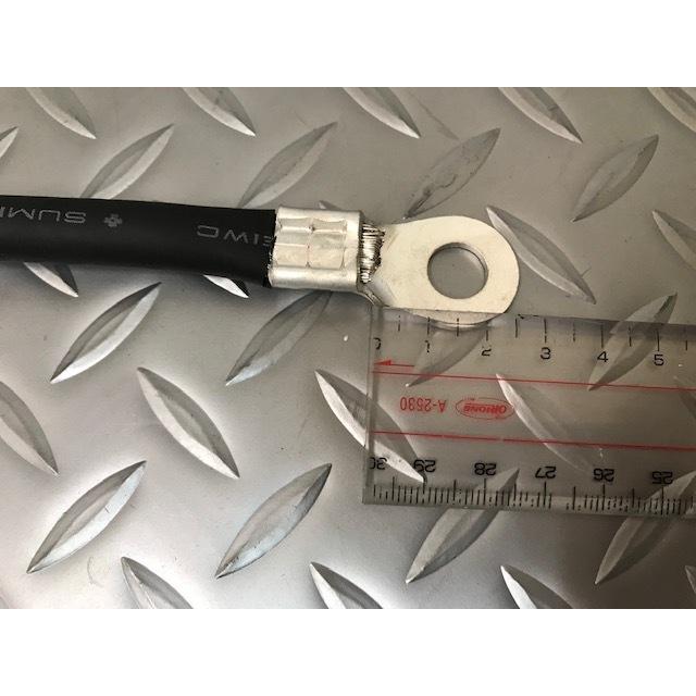 ハイドロ 電源ケーブル30cm 38sq 電線ケーブル2個 端子付き