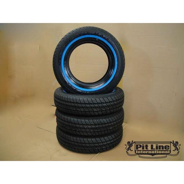 送料安い 4本セット155/80R13 ホワイトリボンタイヤ マキシス