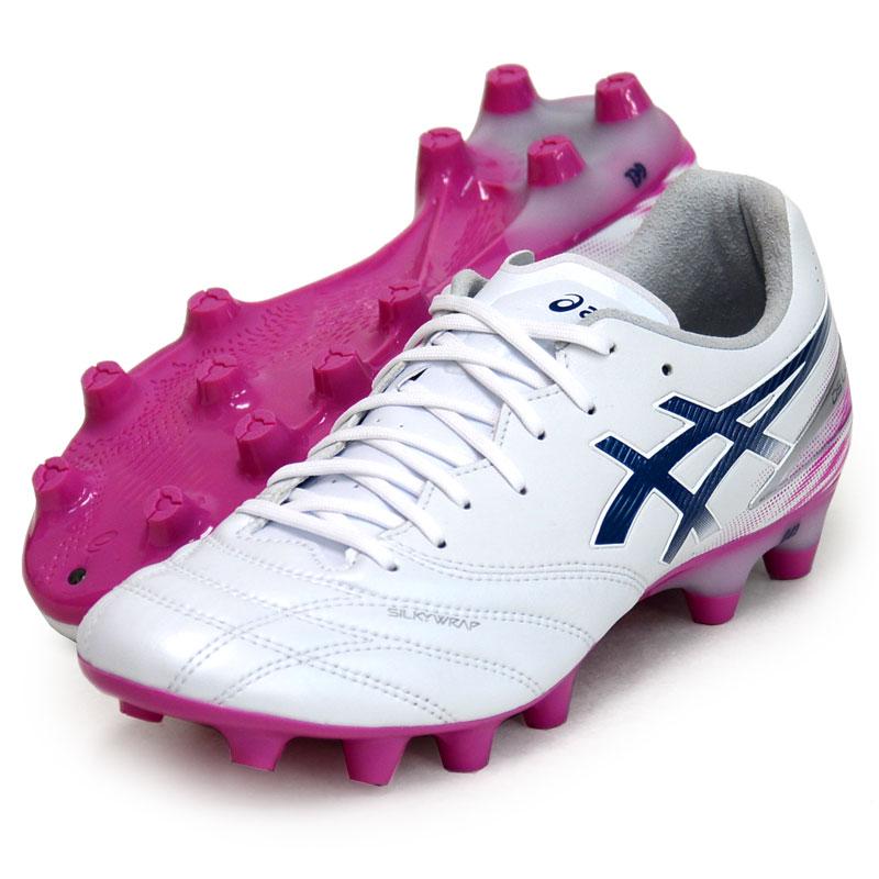 ASICS DS LIGHT サッカーシューズ スパイク ワイド ASICS アシックス DS LIGHT PRO ワイド(ホワイト×ブラック) 1103A110