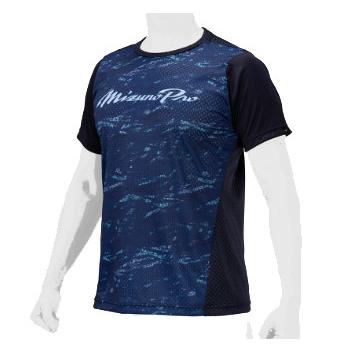 ミズノ MIZUNO  ミズノプロ グラフィックTシャツ (ユニセックス)  野球 ウェア トレーニング 練習 シャツ  24SS(12JABT70)｜pitsports-annex｜03