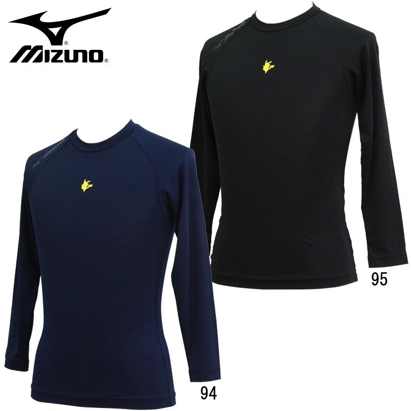 ミズノ MIZUNO ポケモンアンダーシャツJR(ローネック/長袖)ジュニア