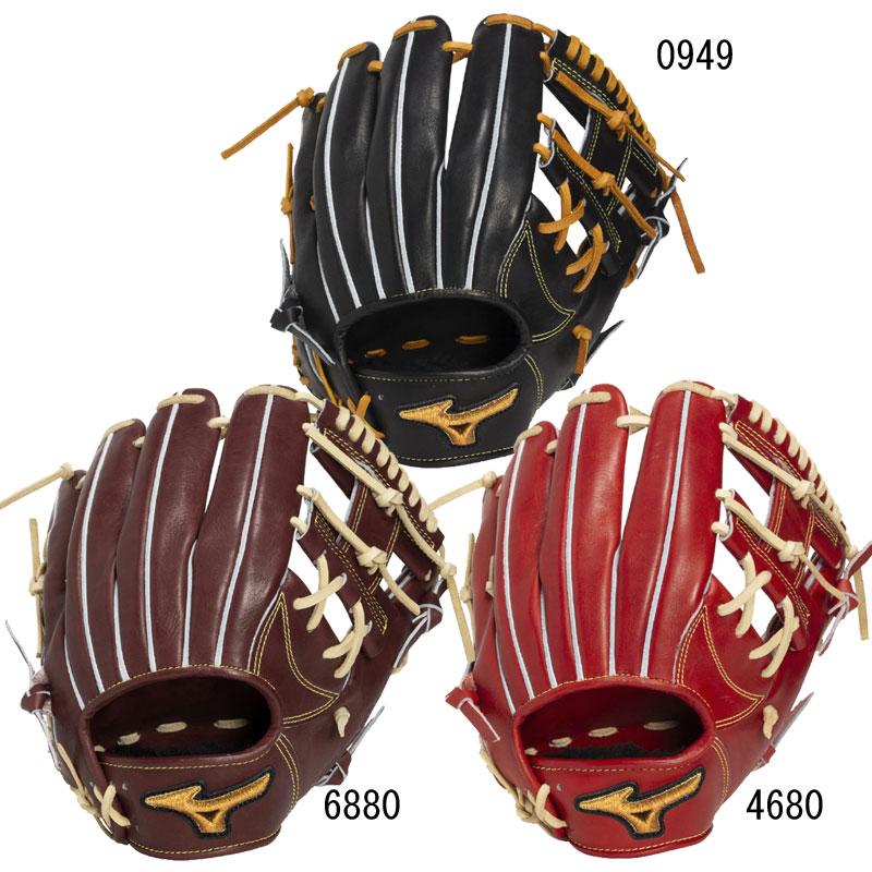 568.BSS限定品!!ミズノプロClassic硬式ミット MIZUNO（ミズノ） 硬式用ミズノプロClassic 内野手用 グラブ袋付 BSS