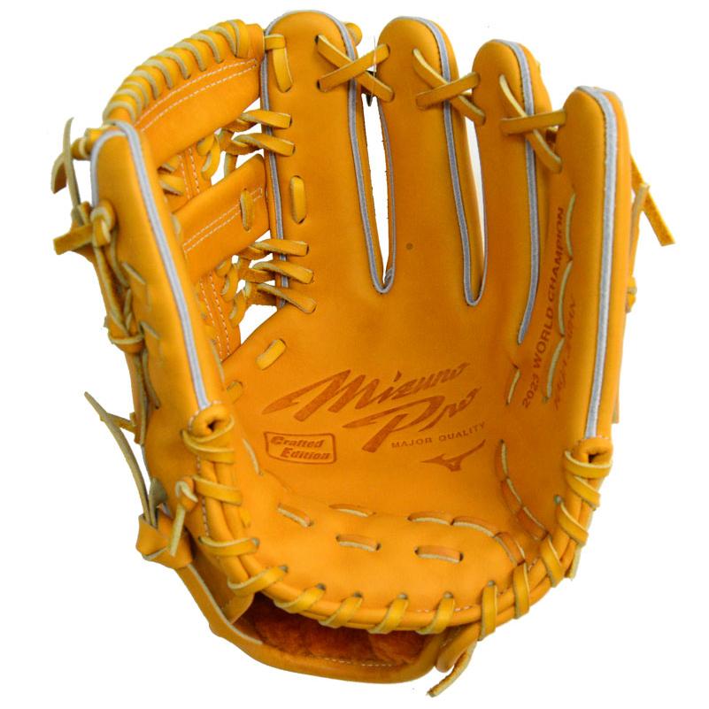 新品✨野球 硬式 グローブ 村上宗隆モデル M 右利き ジュニア MIZUNO ミズノ 硬式用 ミズノプロ CRAFTED EDTION 2023 WORLD