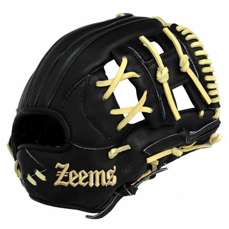 ジームス Zeems  軟式少年用グラブ 三方親 中型 限定 Zeems型ロゴ  ジュニア 野球 軟式 グローブ グラブ JR  24SS(20CJN4-ZEEMS-GD)｜pitsports-annex｜03