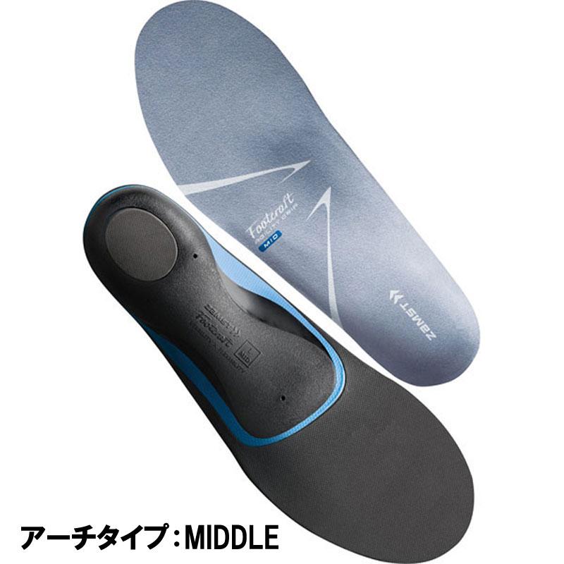 ザムスト ZAMST Footcraft AGILITY GRIP （アーチタイプ：MIDDLE