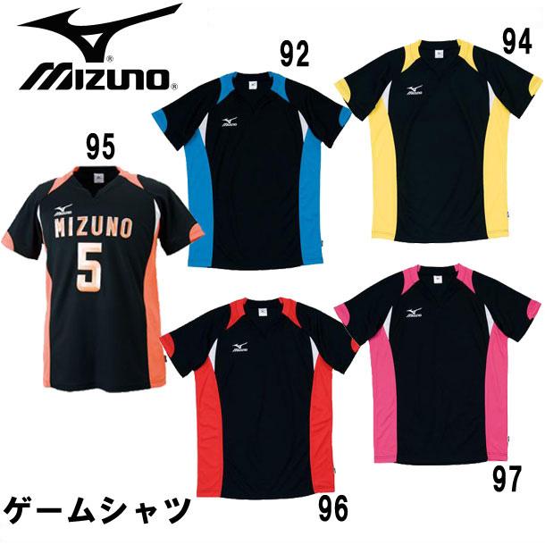 本店は ミズノ MIZUNO ゲームシャツ バレーボールウェアー 人気絶頂 59HV324 15SS 半袖Tシャツ