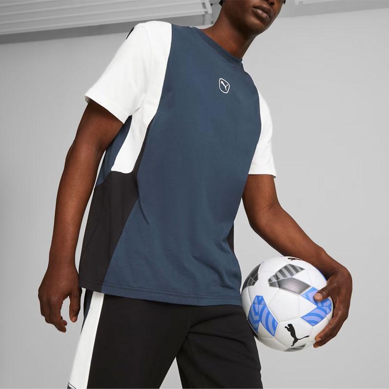 プーマ PUMA  KING メンズ サッカー キング トップス 半袖 Tシャツ・パンツセット  サッカー ウェア 上下セット  (658669/658663)｜pitsports-annex｜04