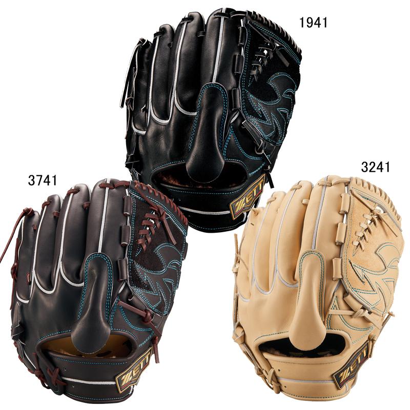 ゼット ZETT 硬式用 プロステイタス2401SE 投手用 グラブ袋付