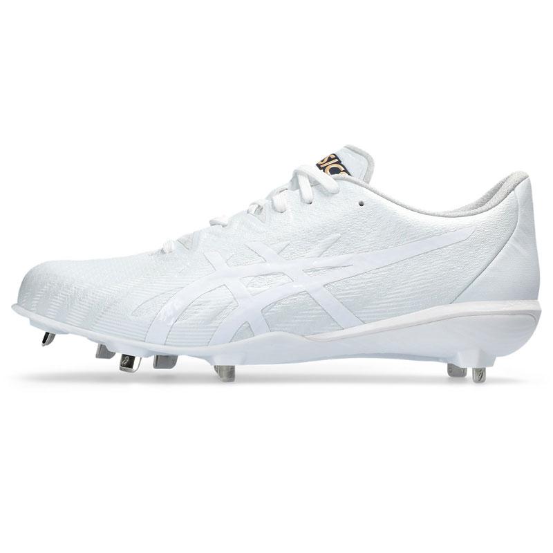アシックス asics TBD GOLDSTAGE I-PRO MA 3 野球　白スパイク  シューズ(ユニ) 1123a048-110 ASICS（アシックス） asics TBD GOLDSTAGE I-PRO MA 3 野球 白スパイク
