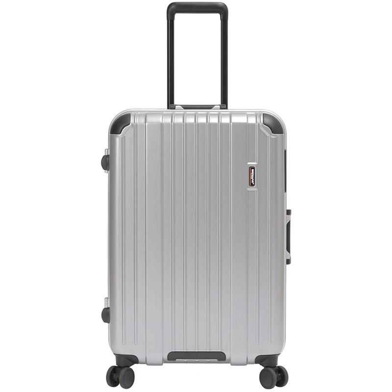 バーマスbermas HERITAGE フレーム61C シルバー カジュアルキャリーケース (6053322) BERMAS バーマスbermas HERITAGE フレーム61C シルバー カジュアル