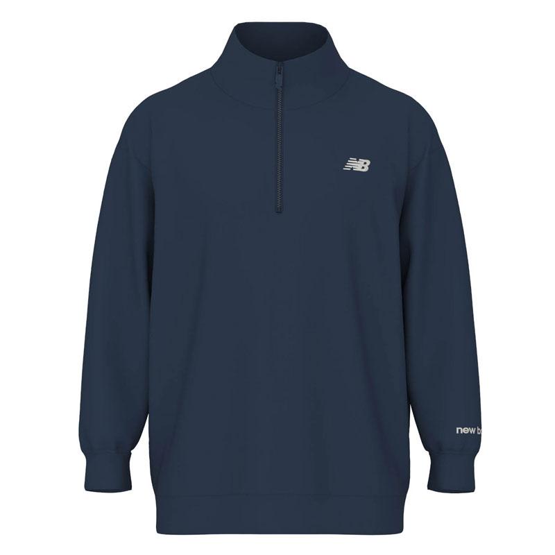 New Balance（ニューバランス） ダブルニット クォーター ジップ プル