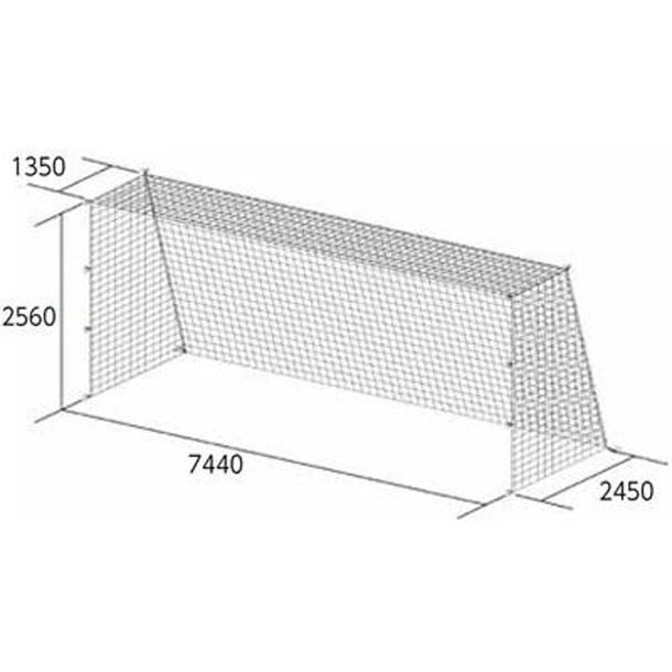 (代金引換・個人宅・北海道・沖縄県への配送不可)トーエイライト TOEI LIGHT イッパンサッカーゴールネット サッカーネット (b3773) TOEI LIGHT（トーエイライト） (代金引換・個人宅・北海道・沖縄県への