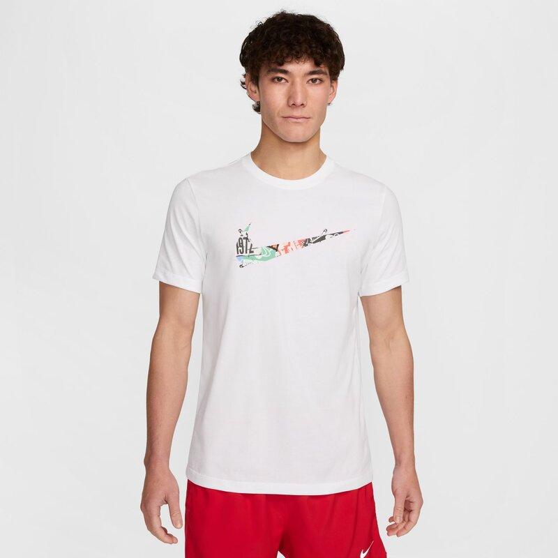 NIKE ナイキ テニス シャツ エアロリアクト S ホワイト 美品 ナダル NIKE ナイキ テニス シャツ エアロリアクト S ホワイト 美品