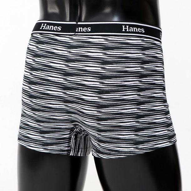 1P BOXER BRIEF (ZEBRA) hanes ヘインズ MEN'S UNDERWEAR ウェア（メンズ） （hm6eq201-011）｜pitsports-annex｜02