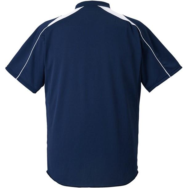 デサント DESCENTE ジユニアベースボールシャツ 野球 ソフトベースボールTシャツ (jdb110b-nvsw)｜pitsports-annex｜02