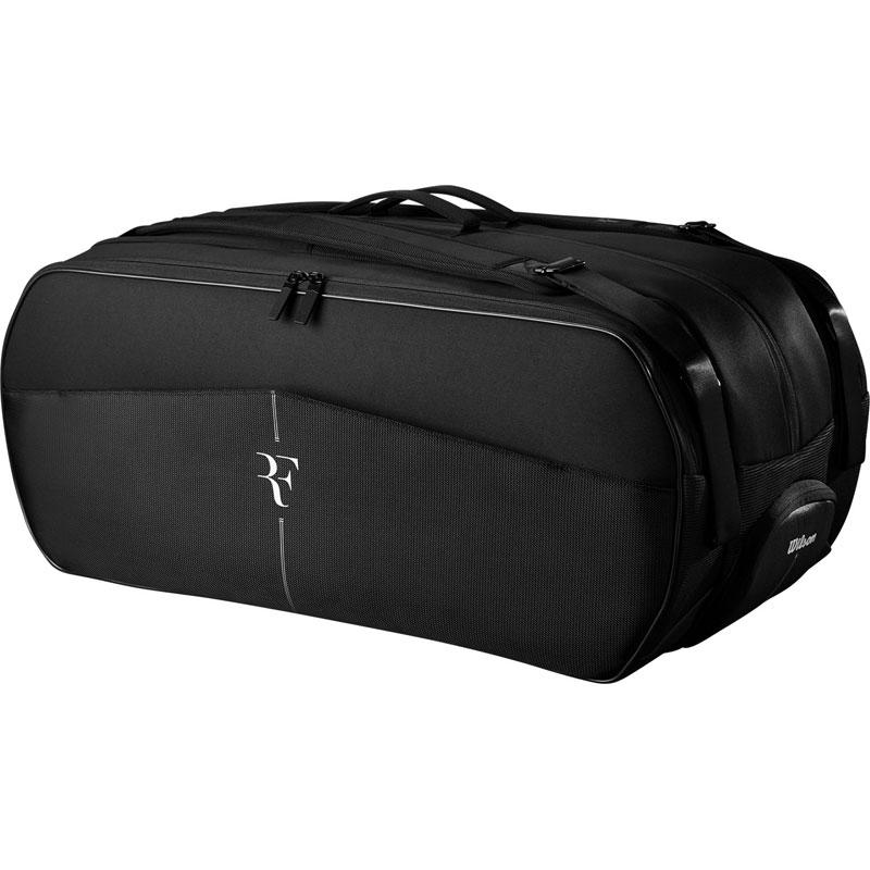 ウイルソン Wilson RF TOURNAMENT RACQUET BAG BLACK テニス バッグ ラケットバッグ （wr80327010）_1