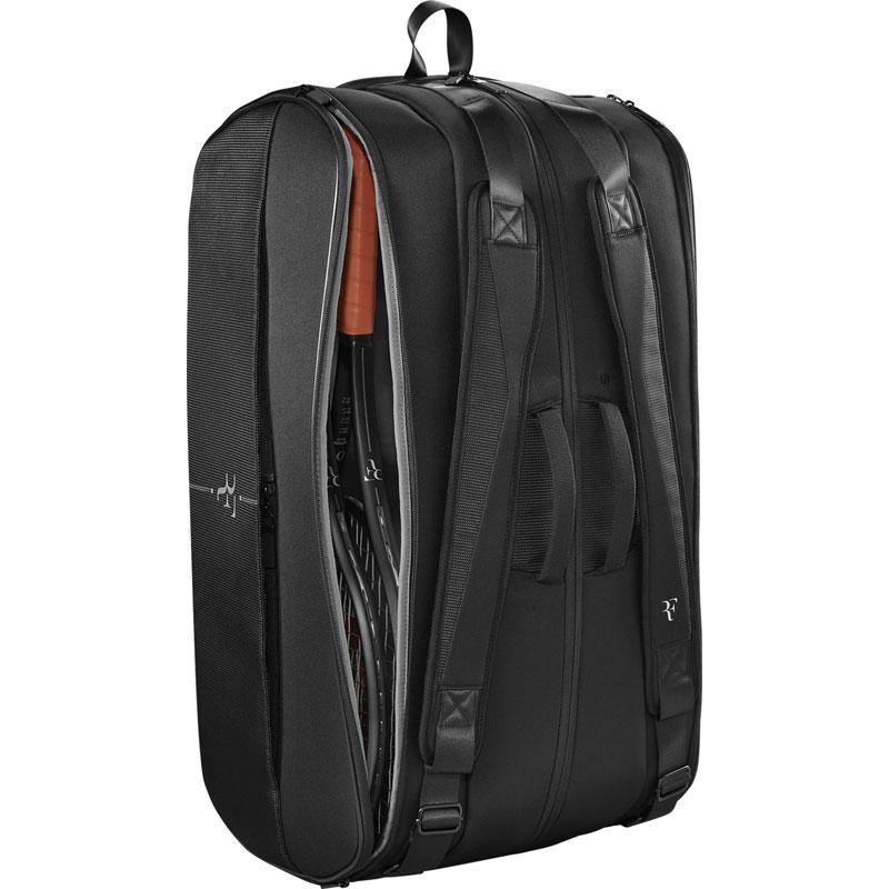 ウイルソン Wilson RF TOURNAMENT RACQUET BAG BLACK テニス バッグ ラケットバッグ （wr80327010）_3