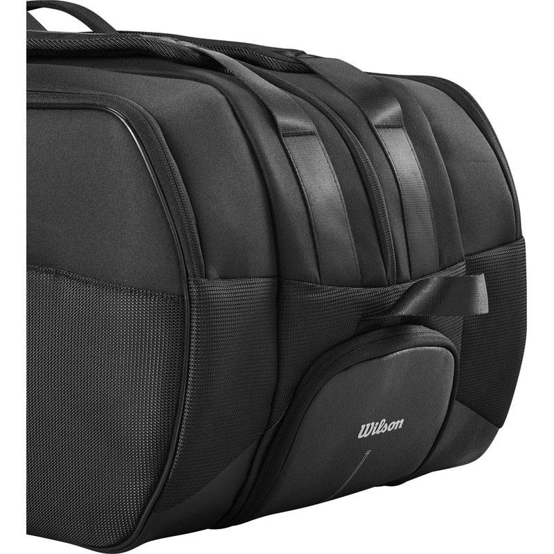 ウイルソン Wilson RF TOURNAMENT RACQUET BAG BLACK テニス バッグ ラケットバッグ （wr80327010）_6