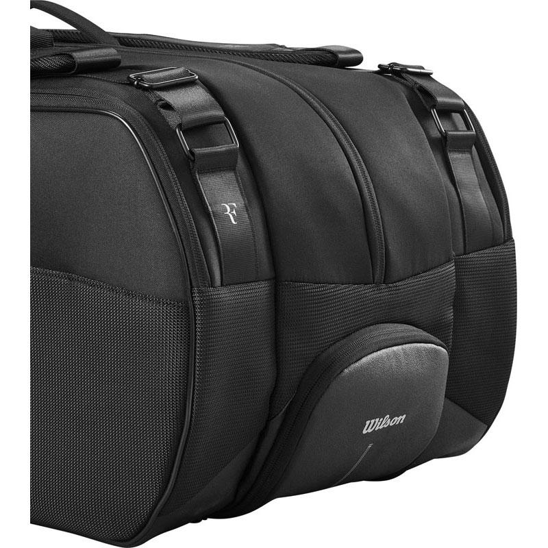 ウイルソン Wilson RF TOURNAMENT RACQUET BAG BLACK テニス バッグ ラケットバッグ （wr80327010）_8