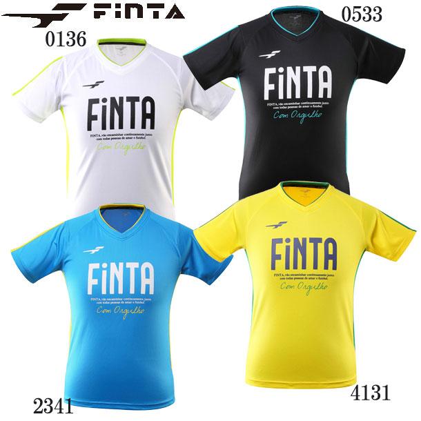 フィンタ FINTA ジュニア Jr プラクティスシャツ JR サッカー フットサル ウェア プラシャツ 19SS(FT8155)