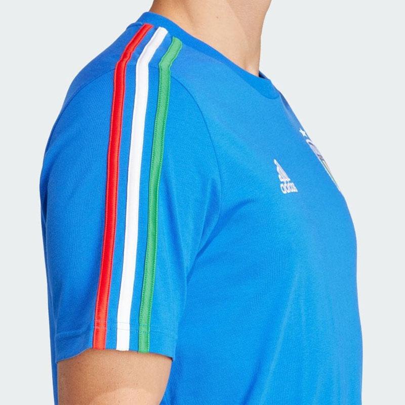 アディダス adidas  イタリア代表 DNA スリーストライプス 半袖Tシャツ  サッカー レプリカウェア  24SS(KNY24-IU2108)｜pitsports-annex｜05