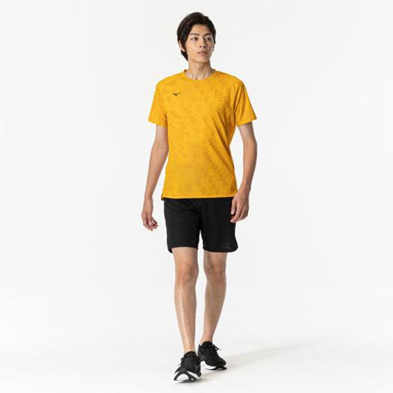 ミズノ MIZUNO 汗処理/通気 ドライエアロフローTシャツ トレーニング メンズ Ｔシャツ 32MAB020｜pitsports-annex｜05