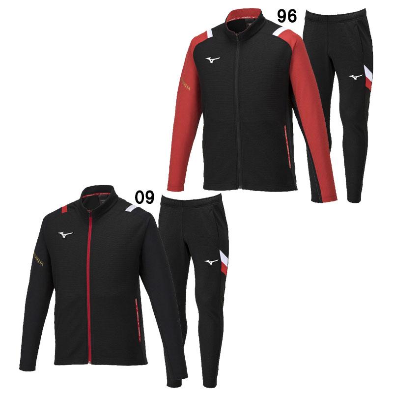 【新品タグ付き】ミズノモレリア　ミドラーシャツパンツセット MIZUNO（ミズノ） モレリア ミドラーシャツ ジャケット・パンツ ウェア