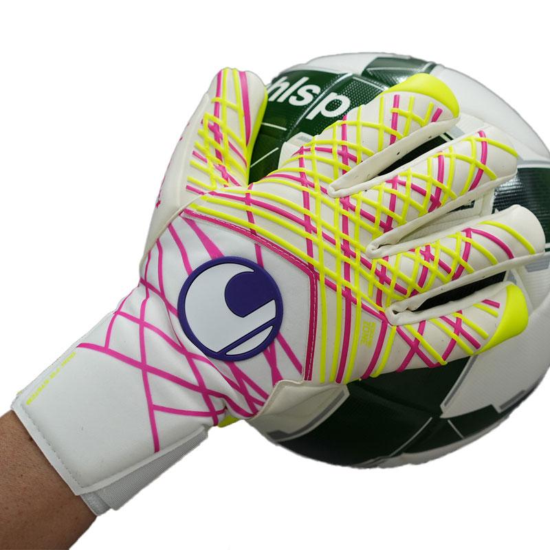 ウールシュポルト uhlsport プレディクション アブソルートグリップ ハーフネガティブ メニャン サッカー ゴールキーパーグローブ 手袋 25SS (_6