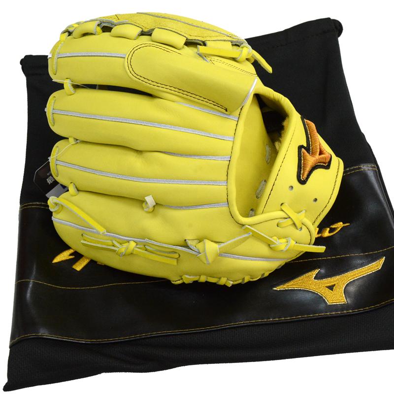 MIZUNO（ミズノ） 硬式用 ミズノプロ 投手用(ヨコ型) グラブ袋付 BSS