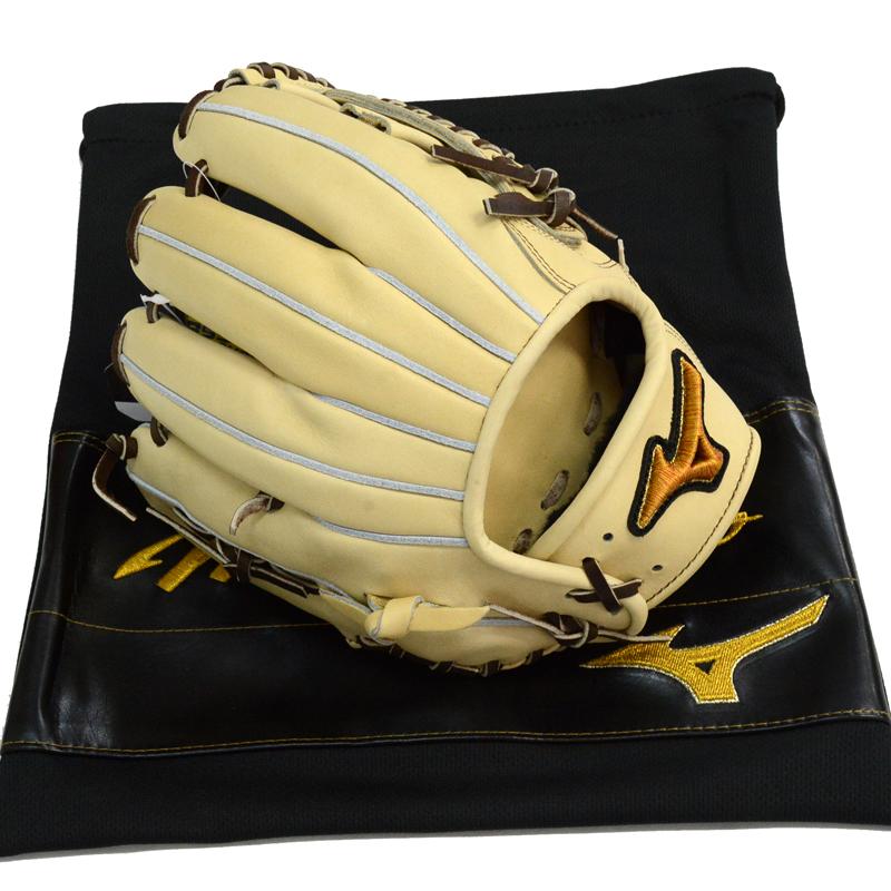 MIZUNO（ミズノ） 硬式用 ミズノプロ 内野手用：サイズ9 グラブ袋付