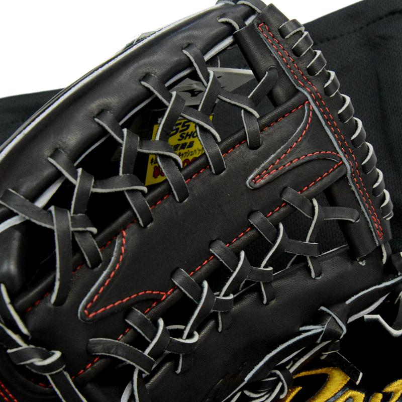 MIZUNO（ミズノ） 硬式用 ミズノプロ 外野手用：サイズ18N グラブ袋付