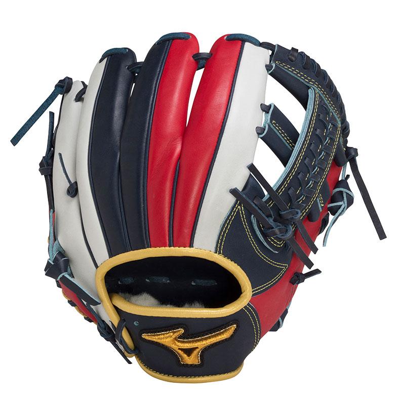ミズノ MIZUNO  軟式用ミズノプロ勝色Collection  グラブ袋付 BSS限定 内野手用  野球 一般 軟式 グラブ グローブ  23SS(1AJGR28113) MIZUNO（ミズノ） 軟式用ミズノプロ勝色Collection グラブ袋付 BSS限定