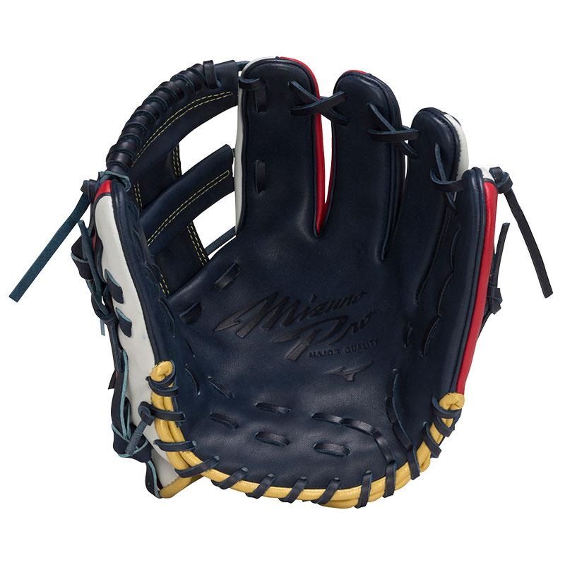 ミズノプロ 勝色Collection Dブルー×レッド 1AJGR28113 野球グローブ