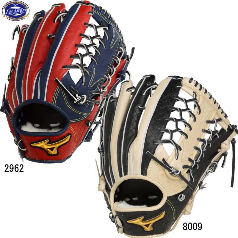 Mizuno Pro 軟式野球グローブ 外野用グローブ袋付き