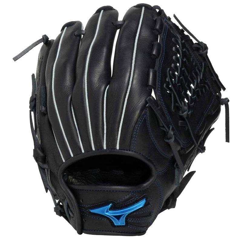 Mizuno ブラック/ブルー グローブ ソフトボール付き MIZUNO（ミズノ） ソフトボール用 ウィルドライブ ブルー オール