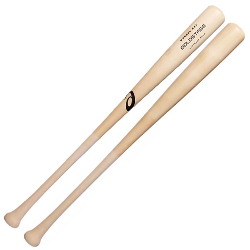 ASICS（アシックス） 軟式 木製バット RB GOLDSTAGE くりぬきなし 野球